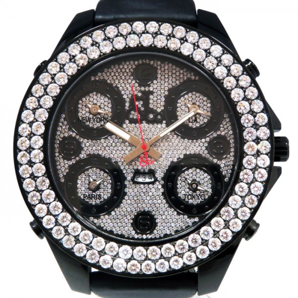 jacobco fivetimezone JACOB&CO Five Time Zone jumbo Bezel diamond jc-30jbd