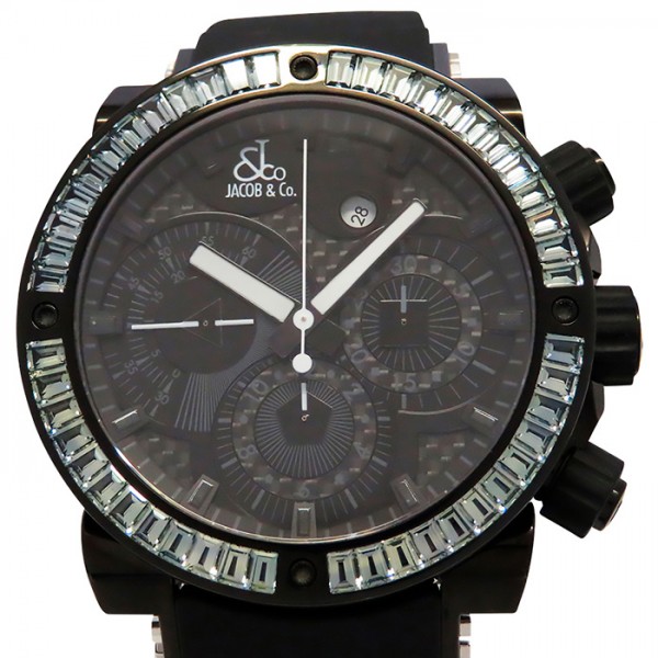 jacobco epic ジェイコブ エピック II クロノグラフ ベゼルバケットブルートパーズ jc-e2cb-b