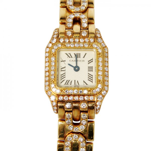 cartier panthere カルティエ パンテール ミニパンテール ベゼル・ブレスダイヤ w141978