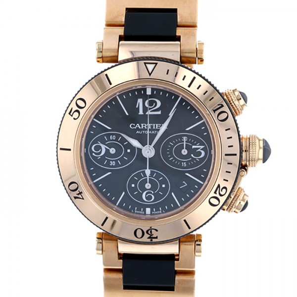 cartier pasha カルティエ パシャ シータイマー クロノグラフ w301980m