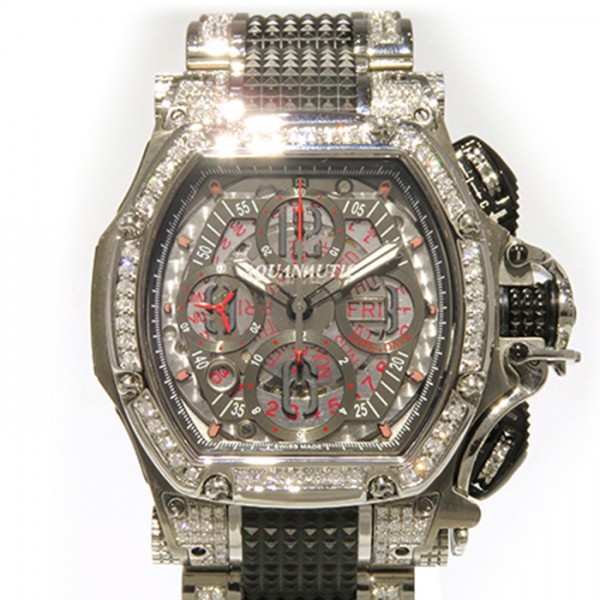 aquanautic kingtonneau アクアノウティック キングトノー クロノグラフ ベゼル・ブレスダイヤ tnsv32skn01t02s