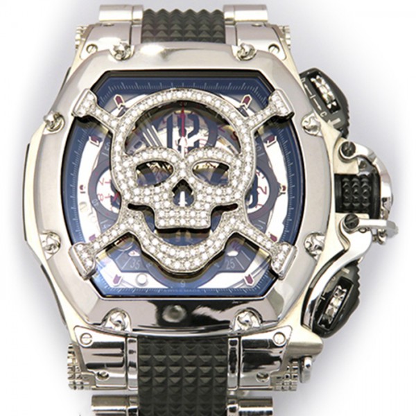 aquanautic kingtonneau アクアノウティック キングトノー クロノグラフ スカルマスクダイヤ tnsvsksklt02