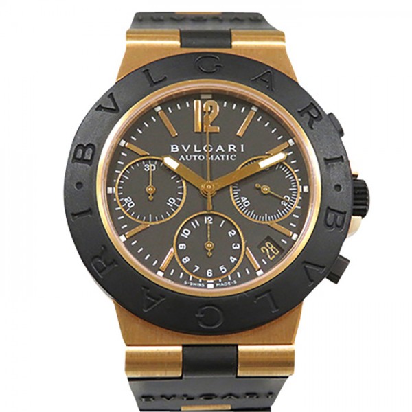 bvlgari diagono ブルガリ ディアゴノ クロノグラフ ac 38 g