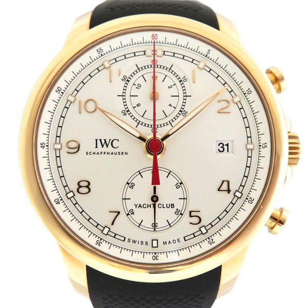 IWC ポルトギーゼ ヨットクラブ クロノグラフ IW390501 シルバー文字盤 新品 腕時計 メンズ