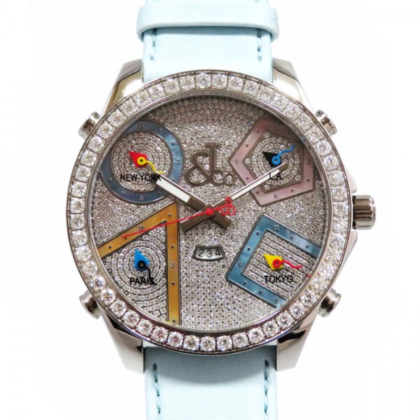 jacobco fivetimezone ジェイコブ ファイブタイムゾーン ベゼルダイヤ jc-77add