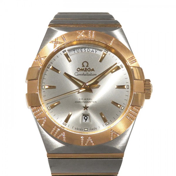 omega constellation オメガ コンステレーション コーアクシャル デイデイト 123.25.38.22.02.001