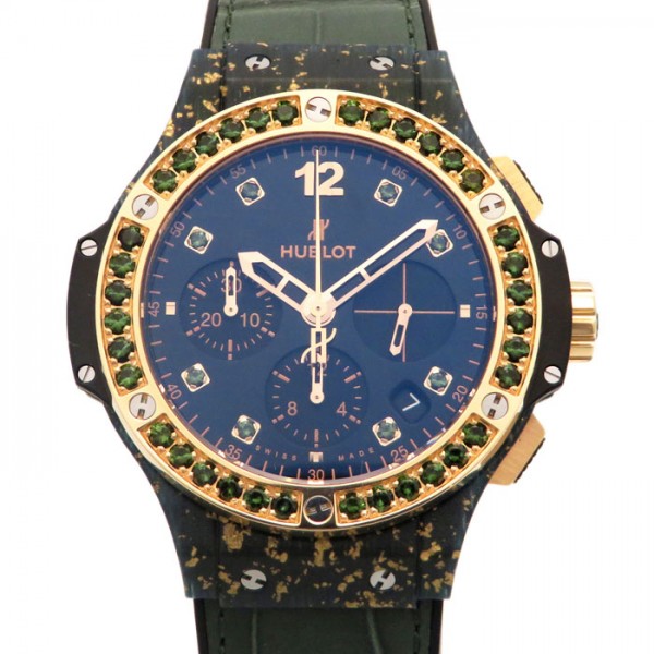 hublot bigbang ウブロ ビッグバン リネン グリーンゴールド 世界限定50本 341.xg.1280.lr.1229