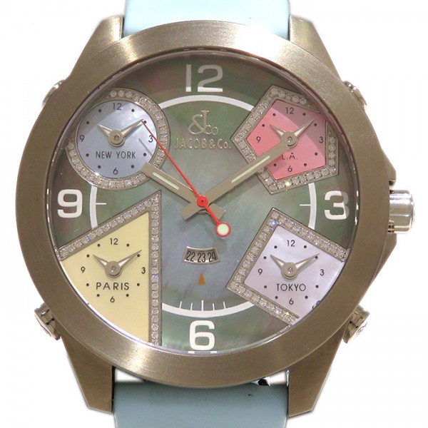 jacobco fivetimezone ジェイコブ ファイブタイムゾーン  jc-54pdat