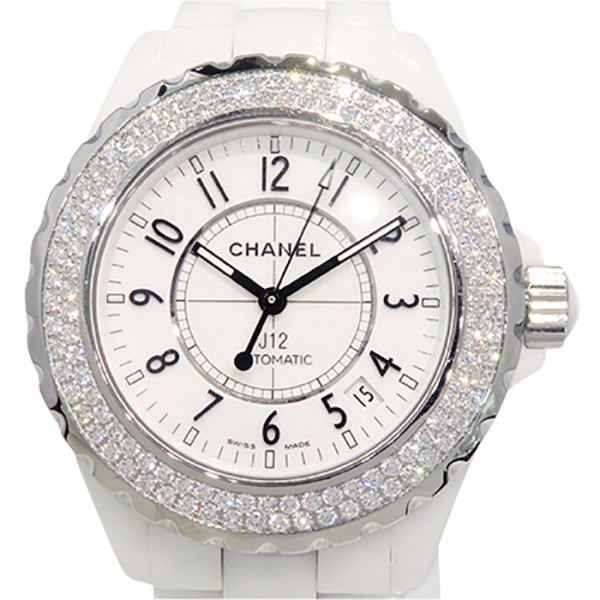 chanel j12 シャネル J12 38mm ベゼルダイヤ h0969