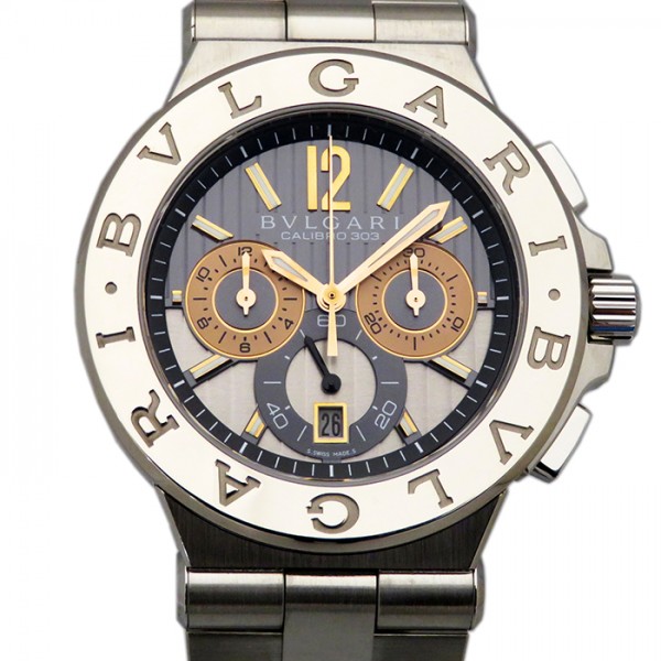 bvlgari diagono ブルガリ ディアゴノ カリブロ303 dg42c14swgsdch