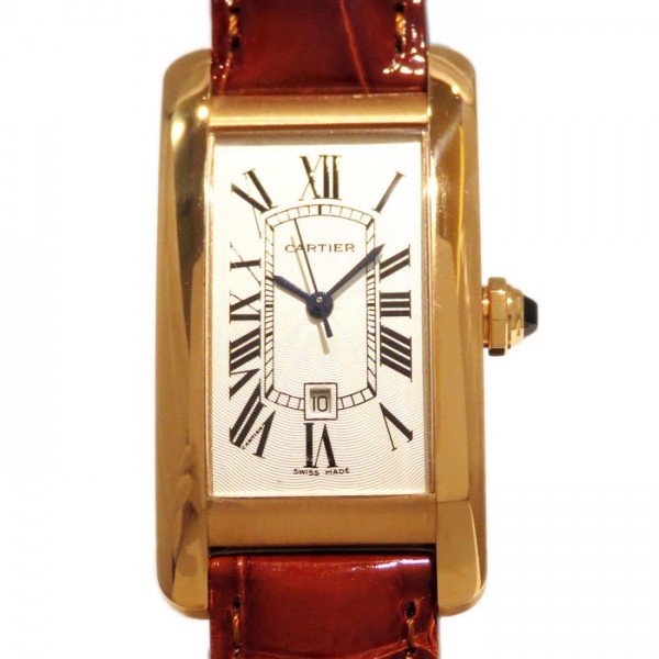 cartier tank カルティエ タンク アメリカン MM w2620030
