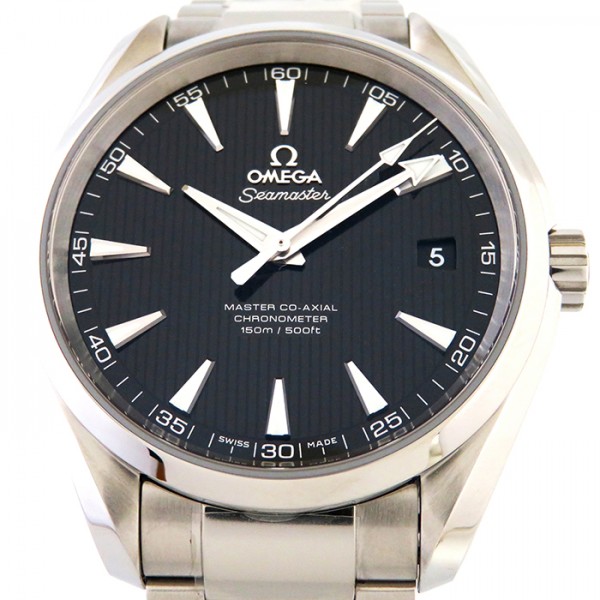 omega seamaster オメガ シーマスター コーアクシャル アクアテラ クロノメーター 15000ガウス 231.10.42.21.01.003