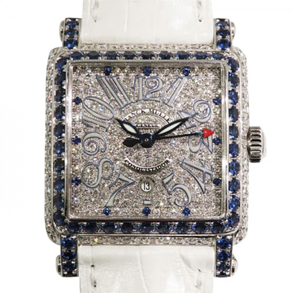 franckmuller conquistador フランク・ミュラー コンキスタドール コルテス ブルーナイト ベゼルダイヤ 10000ldcd