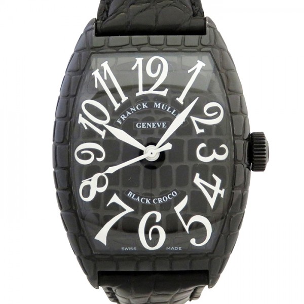 franckmuller tonneaucurvex フランク・ミュラー トノウカーベックス ブラッククロコ 8880scblkcro