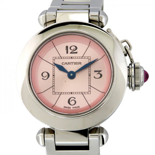cartier pasha カルティエ パシャ ミスパシャ w3140008