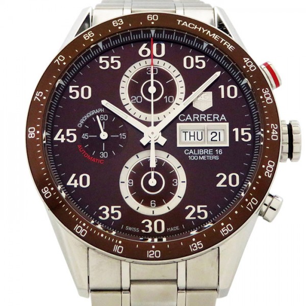 tagheuer carrera タグ・ホイヤー カレラ タキメータークロノ デイデイト cv2a12