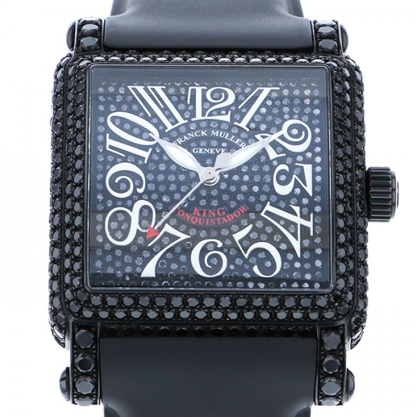 franckmuller conquistador フランク・ミュラー コンキスタドール コルテス キング ケースブラックダイヤ 10000kscnrdcd