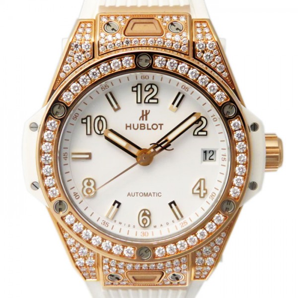 hublot bigbang ウブロ ビッグバン ワンクリック キングゴールド ホワイト パヴェ 465.oe.2080.rw.1604