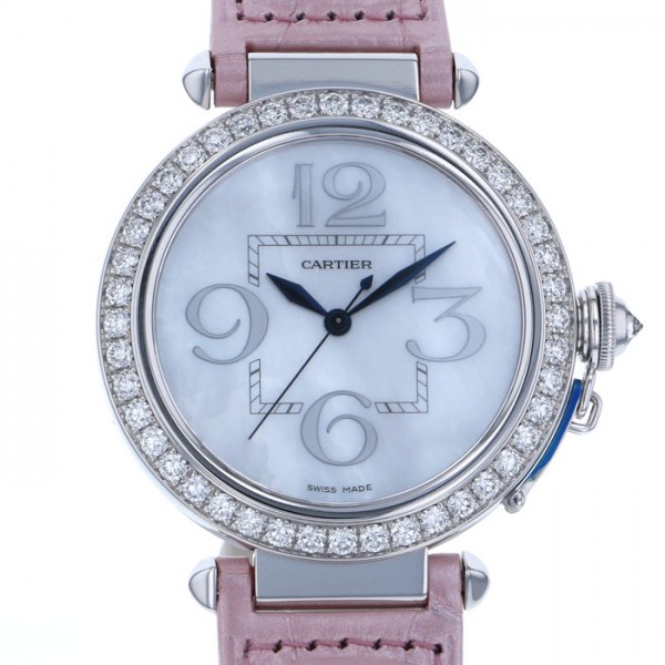cartier pasha カルティエ パシャ 42mm ベゼルダイヤ wj124004