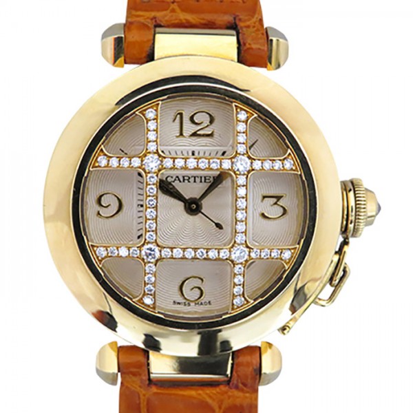 cartier pasha カルティエ パシャ グリッド ダイヤモンド wj116056