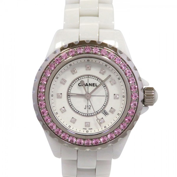 chanel j12 シャネル J12 ベゼルピンクサファイア h2010
