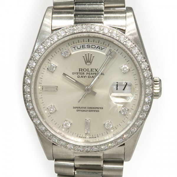 rolex daydate ロレックス デイデイト ベゼルダイヤ 18346a