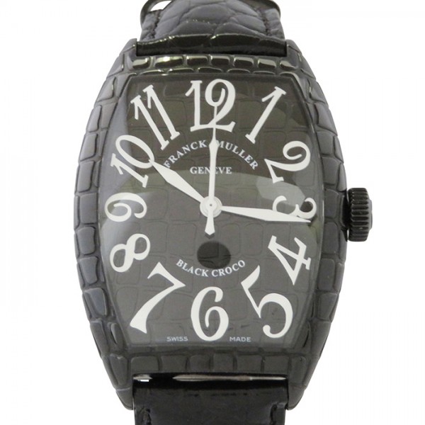 franckmuller tonneaucurvex フランク・ミュラー トノウカーベックス ブラッククロコ 8880scblkcro