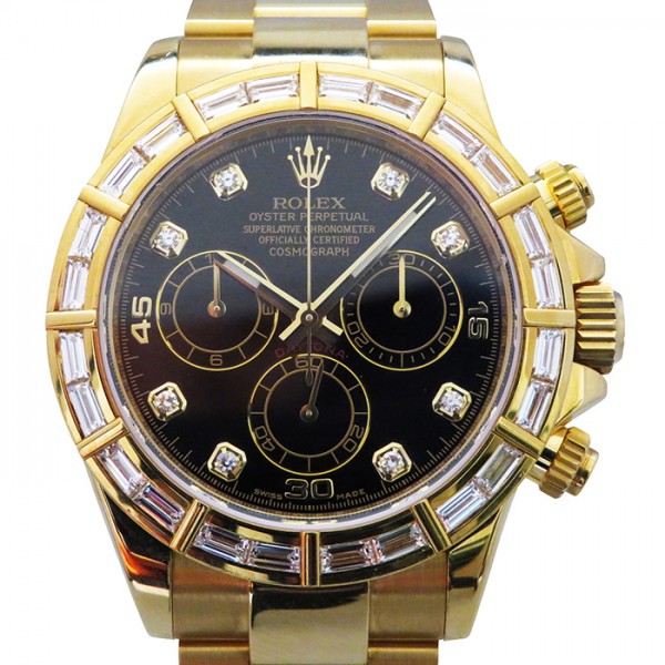 rolex daytona ロレックス コスモグラフ デイトナ ベゼルバケットダイヤ 116568br