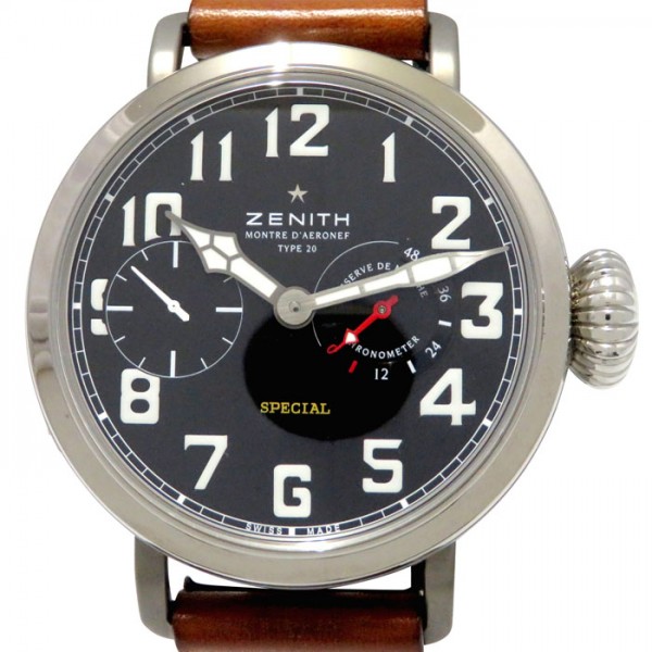 zenith other ゼニス パイロットウォッチ アエロネフ タイプ20 世界限定250本 95.2420.5011/21.c723