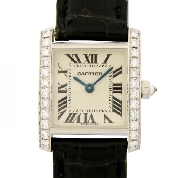 cartier tank カルティエ タンク フランセーズSM ベゼルダイヤモンド w157267