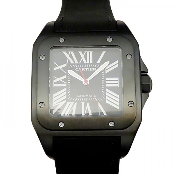 cartier santos カルティエ サントス 100カーボン LM wssa0006