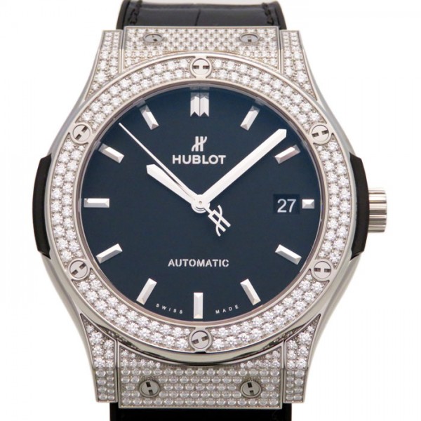 hublot classicfusion ウブロ クラシックフュージョン チタニウム パヴェ 511.nx.1171.lr.1704