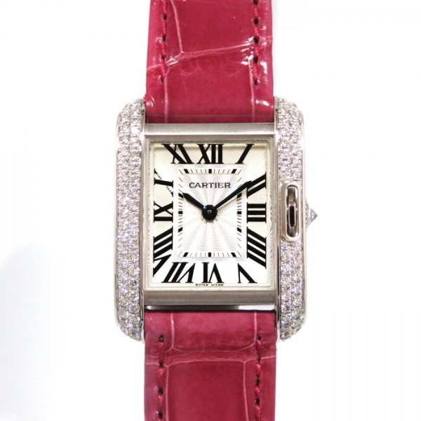 cartier tank カルティエ タンク アングレーズ SM ベゼルダイヤ wt100015