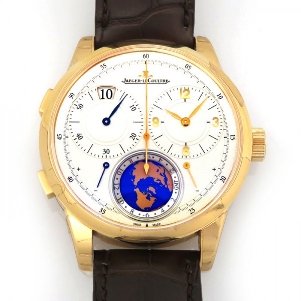ジャガー・ルクルト JAEGER LE COULTRE デュオメトル ユニーク トラベルタイム Q6062520 シルバー文字盤 新品 腕時計 メンズ