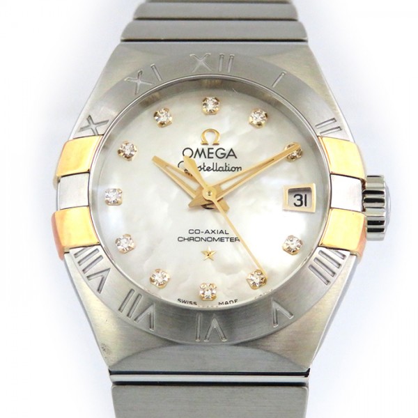 omega constellation オメガ コンステレーション ブラッシュ クロノメーター 123.20.27.20.55.005