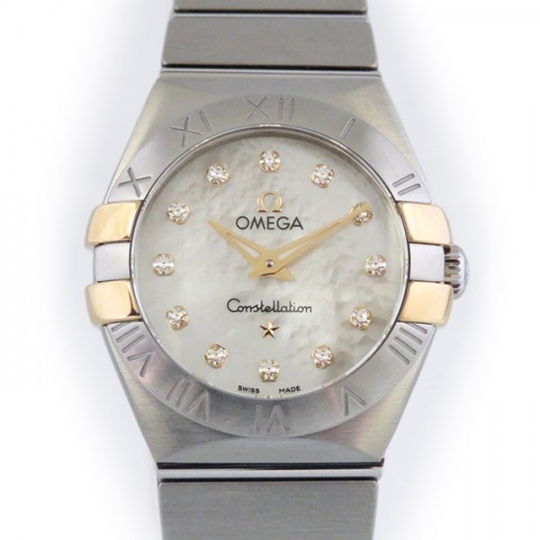 omega constellation オメガ コンステレーション ブラッシュ 123.20.24.60.55.006