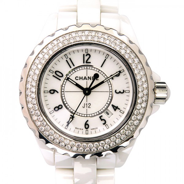 chanel j12 シャネル J12 38mm ベゼルダイヤ h0967