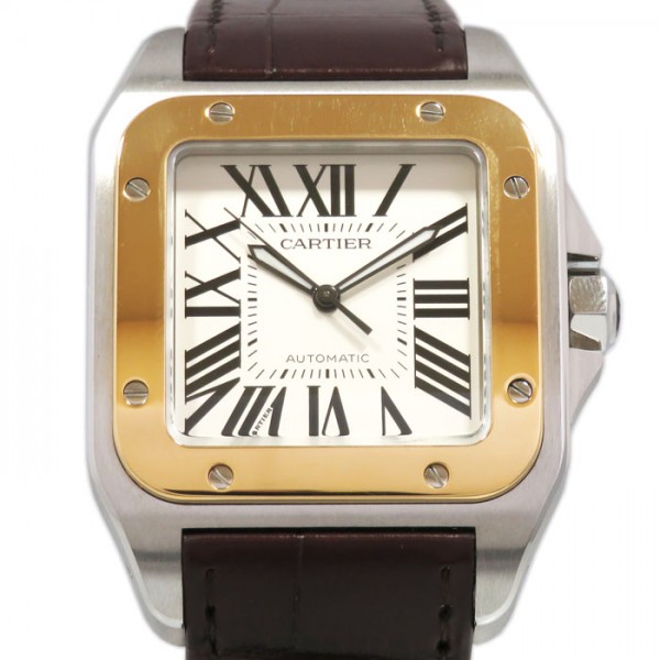 cartier santos カルティエ サントス 100 LM w20072x7