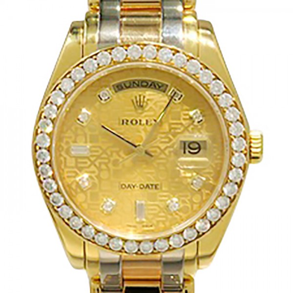 rolex daydate ロレックス デイデイト トリドール 18948a