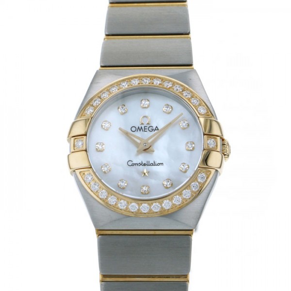omega constellation オメガ コンステレーション ブラッシュクォーツ 123.25.24.60.55.003