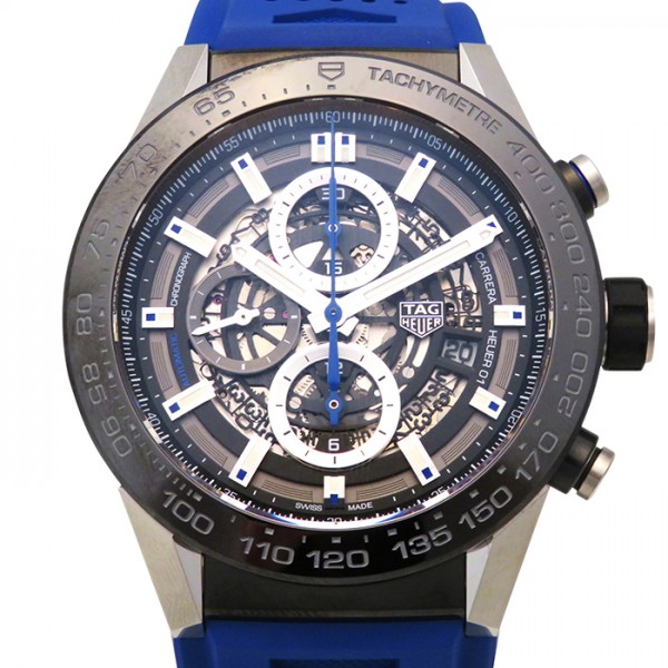tagheuer carrera タグ・ホイヤー カレラ クロノグラフ ブルータッチ エディション car2a1t.ft6052