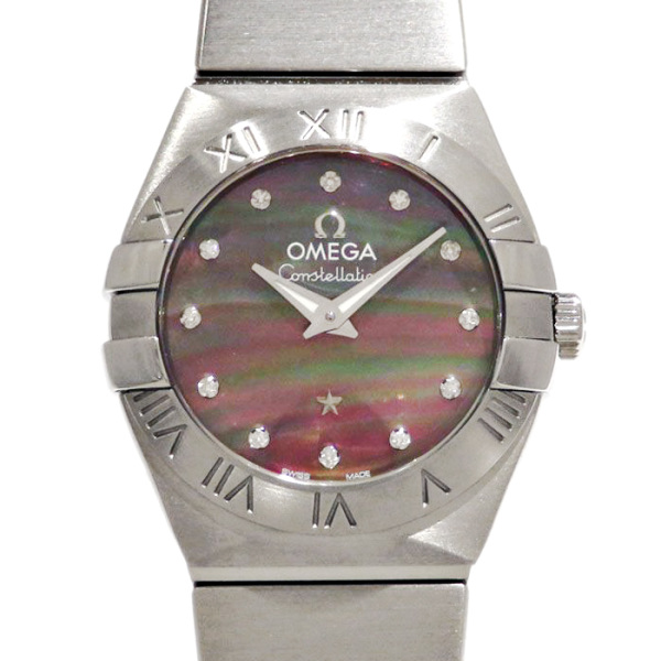 omega constellation オメガ コンステレーション ブラッシュ タヒチ 123.10.24.60.57.003