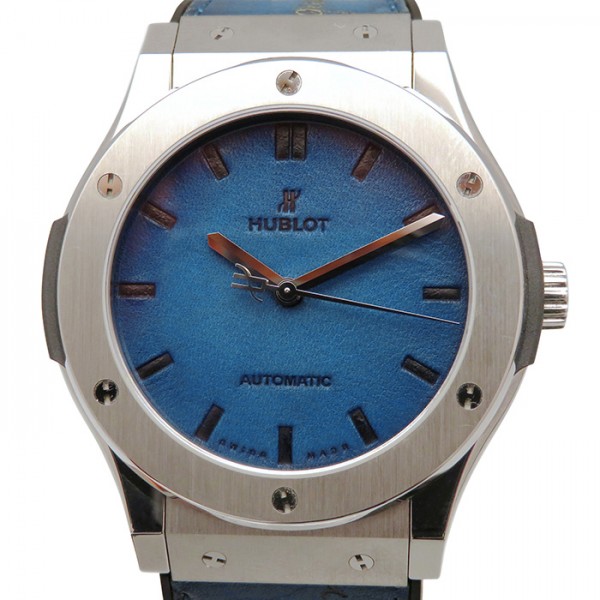 hublot classicfusion ウブロ クラシックフュージョン ベルルッティ スクリット オーシャンブルー 世界限定500本 511.nx.050b.vr.ber16