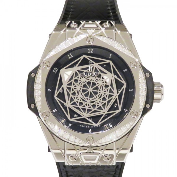 hublot bigbang ウブロ ビッグバン ワンクリック サンブルー スチール ダイヤモンド 世界限定200本 465.ss.1117.vr.1204.mxm17