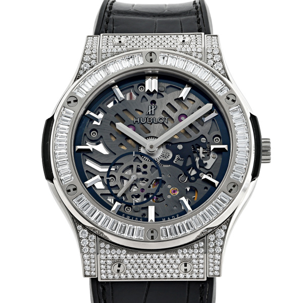 hublot classicfusion ウブロ クラシックフュージョン クラシコ ウルトラシン チタニウム ジュエリー 515.nx.0170.lr.0904
