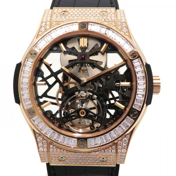 hublot classicfusion ウブロ クラシックフュージョン クラシコ ウルトラ シン トゥールビヨン キングゴールド ダイヤモンド 505.ox.0180.lr.0904