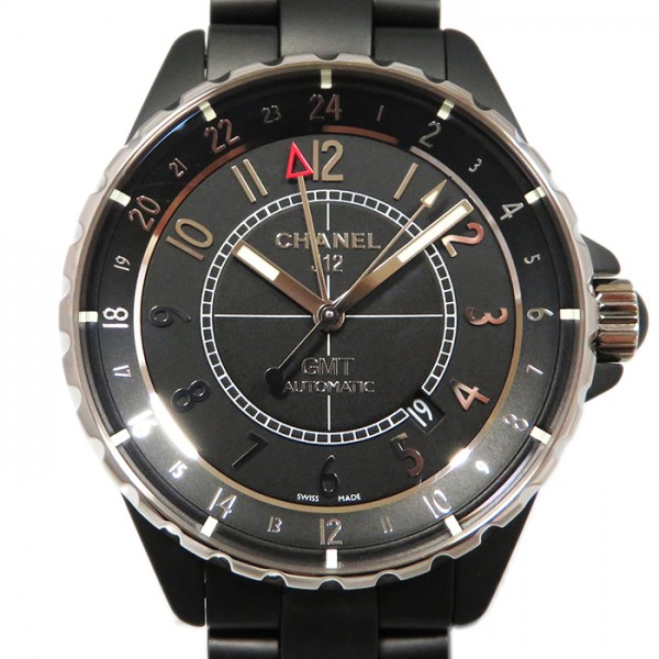 chanel j12 シャネル J12 GMT マットブラック h3101