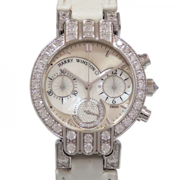harrywinston premiere HARRY WINSTON Premiere Ex Center Chronograph Bezel diamond preqch32ww133