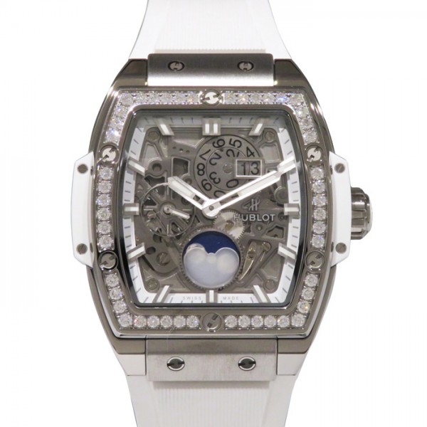 hublot spiritofbigbang ウブロ スピリット・オブ・ビッグバン ムーンフェイズ チタニウム ダイヤモンド 647.ne.2070.rw.1204
