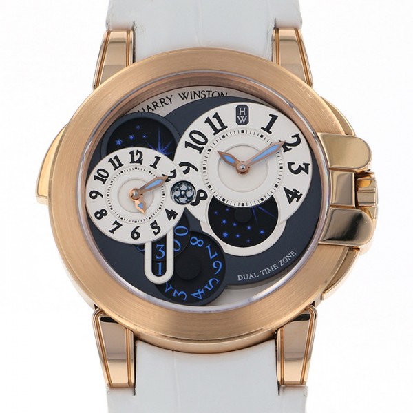 harrywinston ocean ハリー・ウィンストン オーシャン デュアルタイム oceatz44rr001